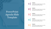 Creative PowerPoint Agenda Slide Template